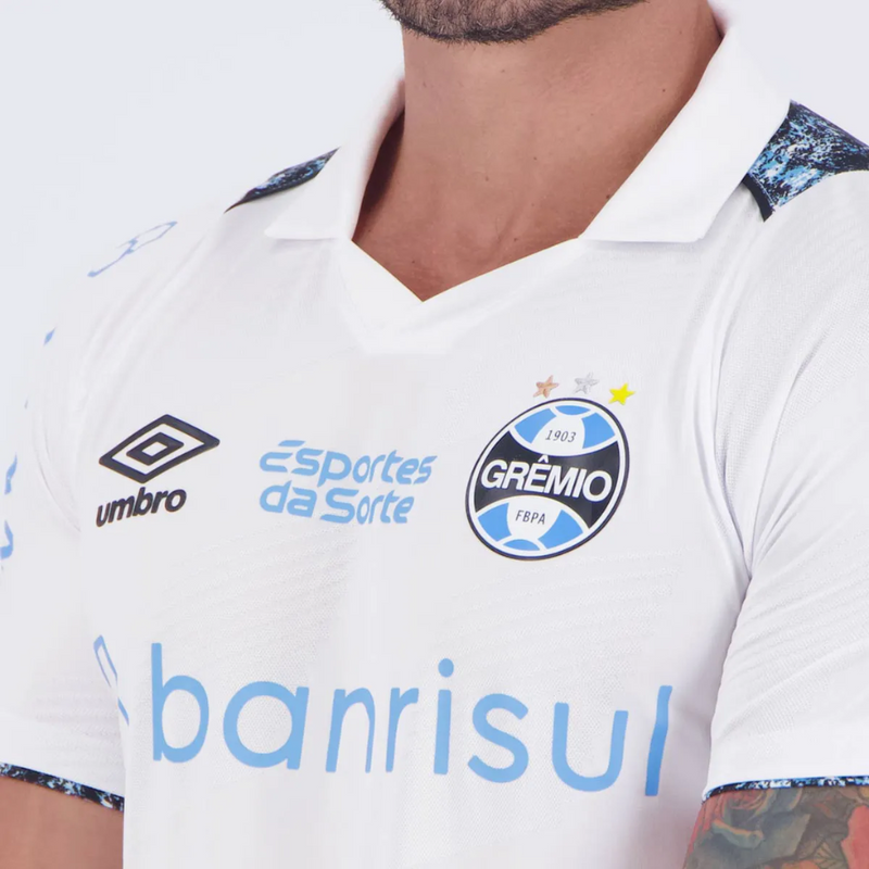 Camiseta Gremio Reserva 24/25 - Fan Masculino UM - Todos los Patrocinadores