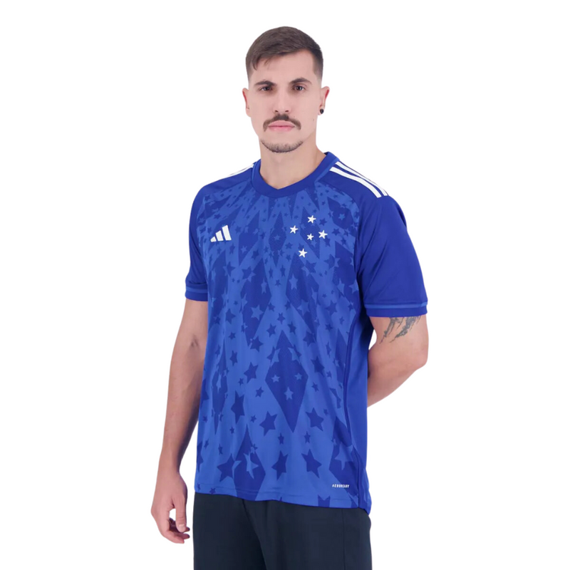 Camiseta Cruzeiro Primera 24/25 - AD Torcedor Masculina