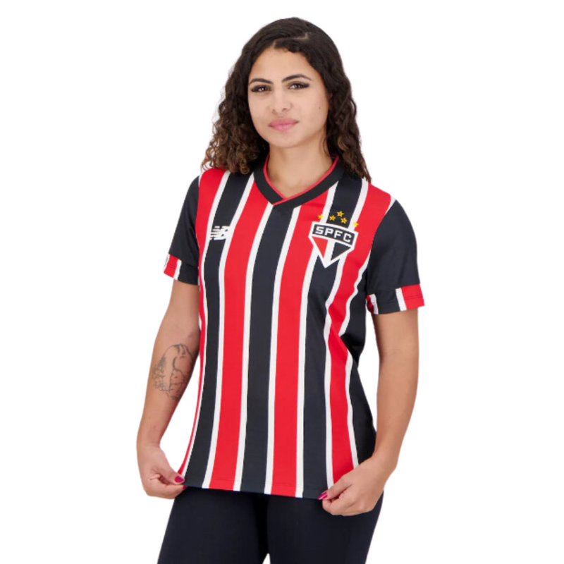 Camiseta São Paulo Reserva 24/25 - NB Fan Mujer