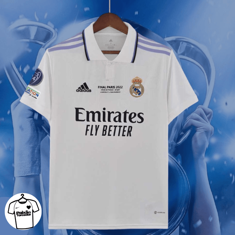 Real Madrid Home 2022/23 Jersey - Special Custom Champions Edition