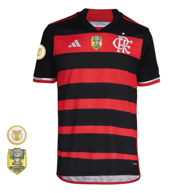 Camiseta Flamengo Primera 24/25 - AD Torcedor Masculina