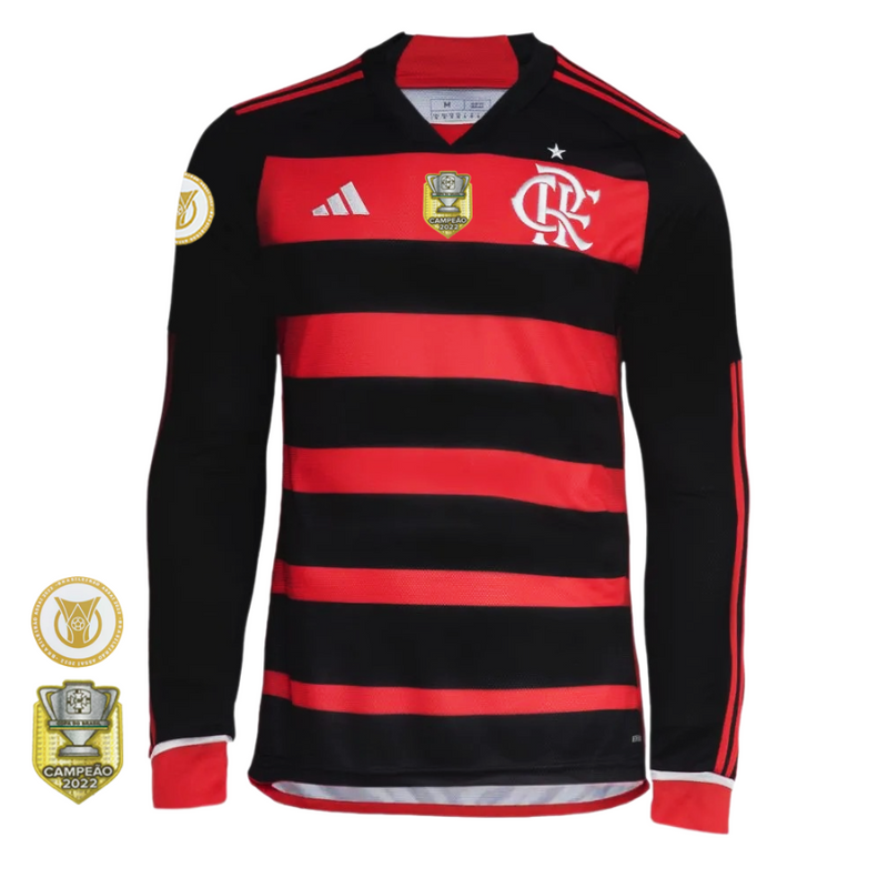 Camiseta manga larga Flamengo Primera Equipación 24/25 - AD