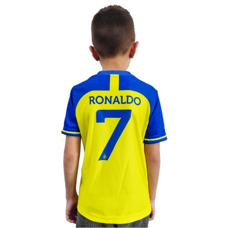 Kit Infantil Cristiano Ronaldo 7 -  Al Nassr I 2023/24