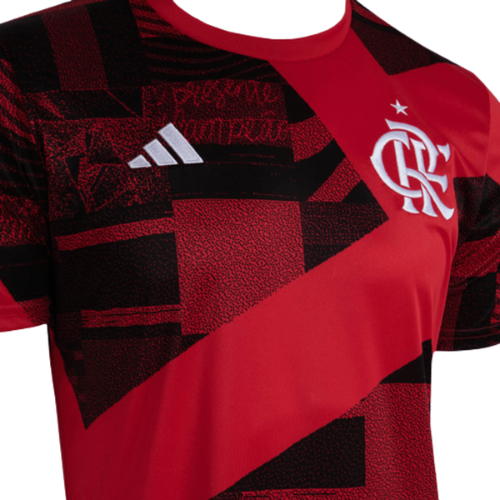 Camiseta prepartido Flamengo 23/24 - AD Torcedor Masculina