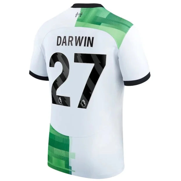 Camiseta Liverpool II Reserva 23/24 - NK Fan Hombre - DARWIN N° 27 Personalizado