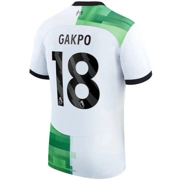 Camisola Liverpol II Reserva 23/24 - NK Torcedor Masculina - Personalizada GAKPO N°18