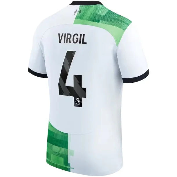 Camiseta Liverpol II Reserva 23/24 - NK Supporter Hombre - Personalizada VIRGIL N°4