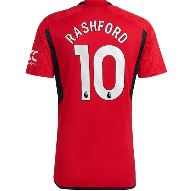 Camisola Manchester United Titular I 23/24 - Personalizada RASHFORD N° 10 - Torcedor AD Masculina
