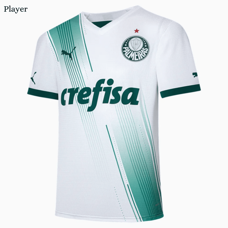 Camiseta Palmeiras Visitante 23/24 - Versión PM Hombre - Blanco