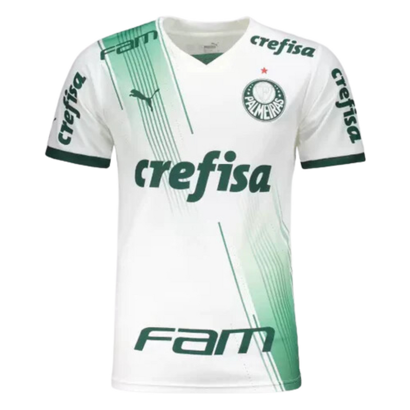 Palmeiras Home 23/24 Shirt With Sponsorship - Men's PM Fan - Green