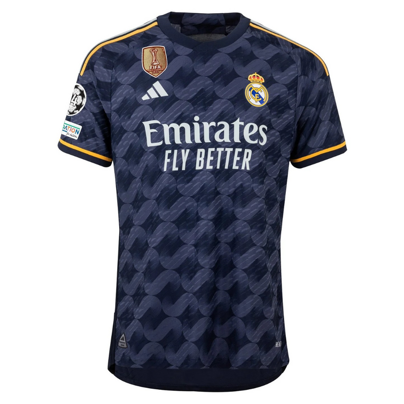 Camisola Real Madrid Reserva II 23/24 - AD Torcedor Masculina - Patch Campeão