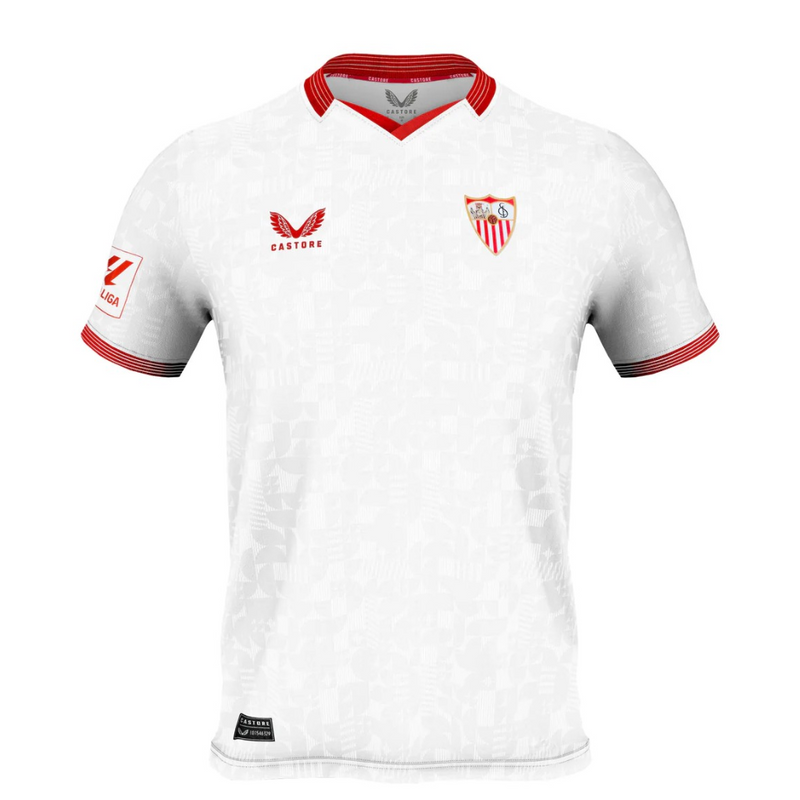 Camiseta Sevilla Primera 23/24 - Castore Torcedor Masculina