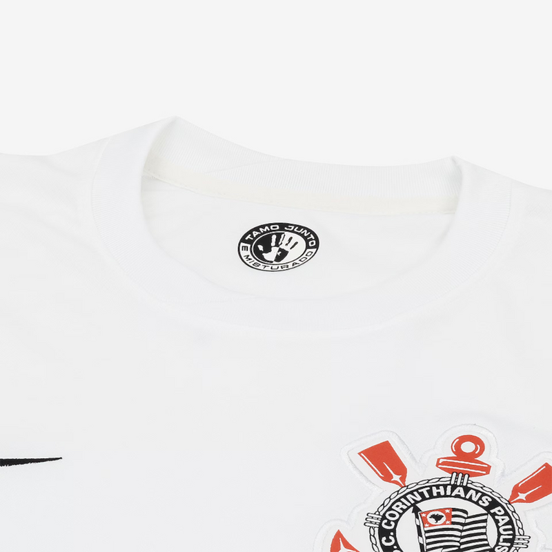 Camiseta Corinthians Primera Equipación 24/25 - NK Torcedor Feminina