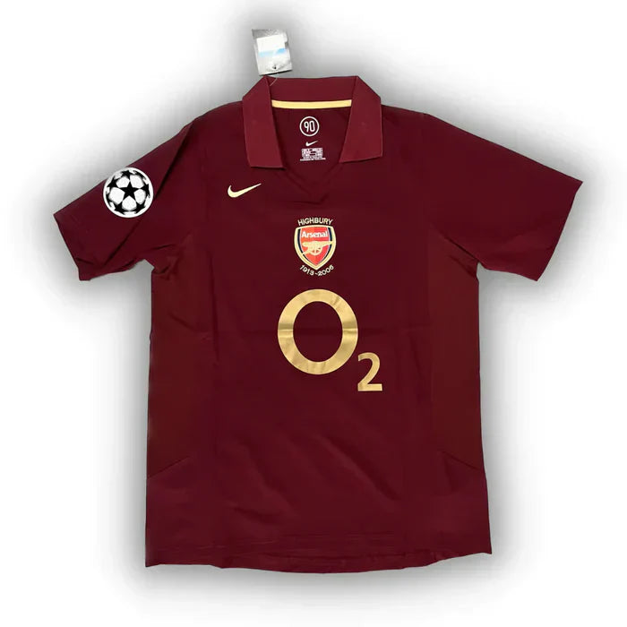 Arsenal Home Shirt Retro 2005/06 - NK Torcedor Masculina