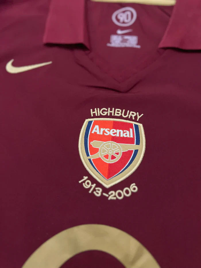 Arsenal Home Shirt Retro 2005/06 - NK Torcedor Masculina