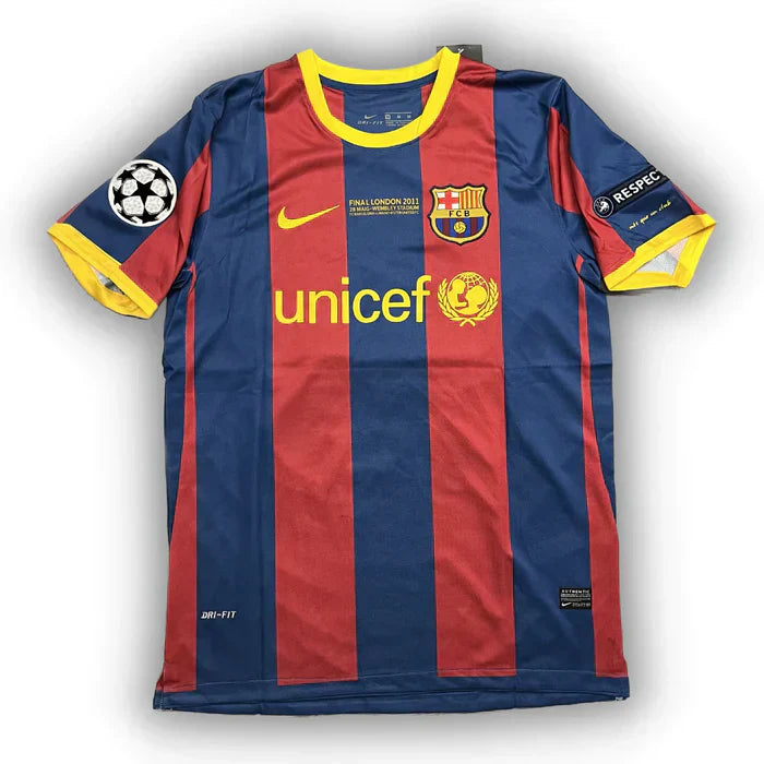 Camiseta Retro Barcelona Primera Equipación 2010/11 - NK Torcedor Masculina