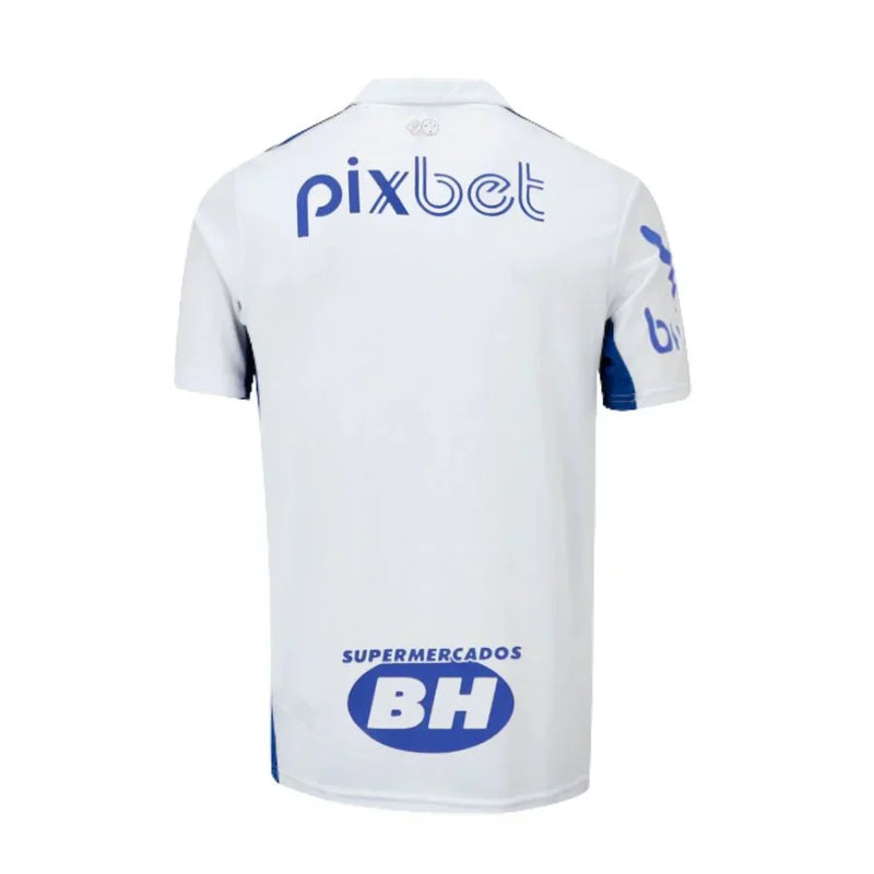 Camiseta Cruzeiro II 22/23 con Patrocinios - AD Fan Hombre - Blanco