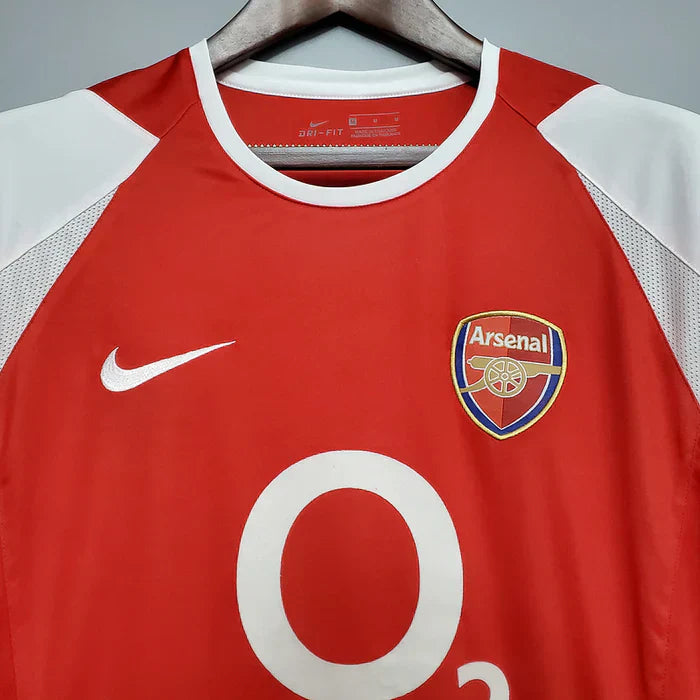 Camiseta retro del Arsenal 2003/04