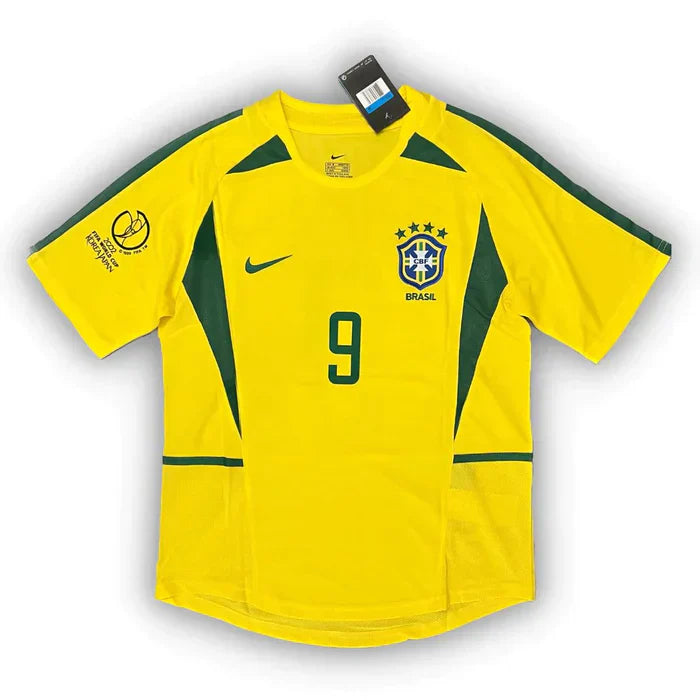 Camisola Retrô Seleção Brasileira 2002/02 Titular