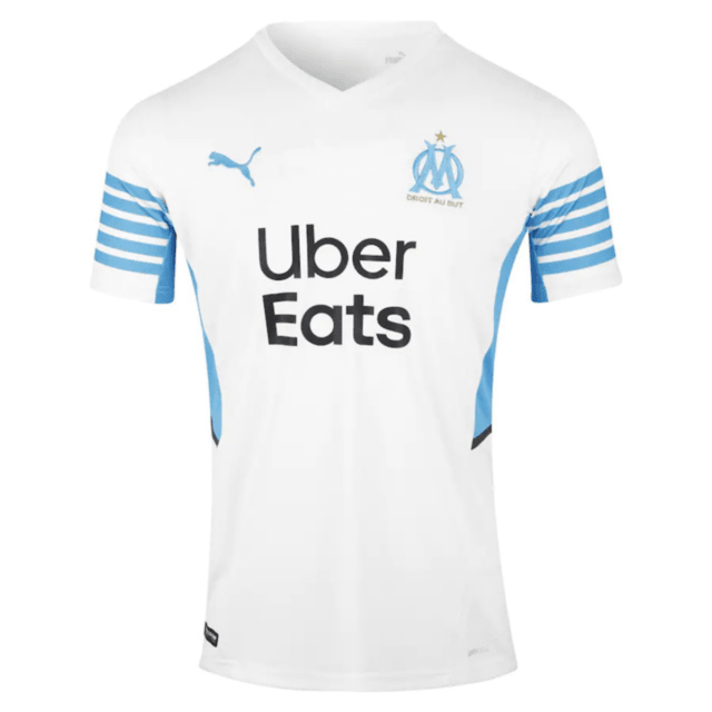 Maillot Marseille I 21/22 - Supporter PM Homme - Blanc