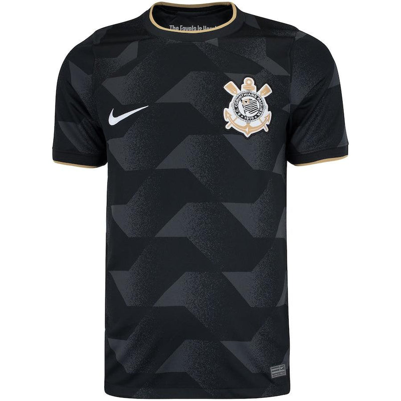 Camiseta Corinthians II 22/23 - Hombre NK Fan - Negro