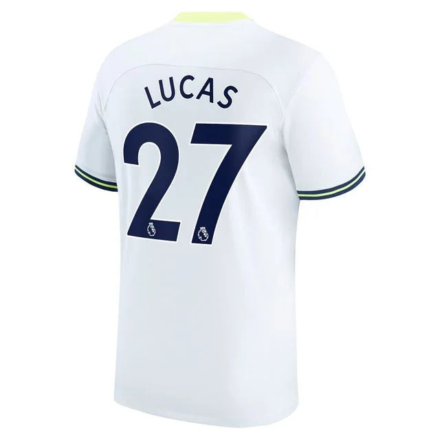 Camiseta Tottenham local 22/23 - NK Fan - Personalizada Lucas n° 27