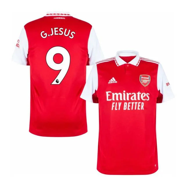Arsenal I 22/23 Jersey - AD Men's Supporter Personalized G.JESUS ​​N° 9