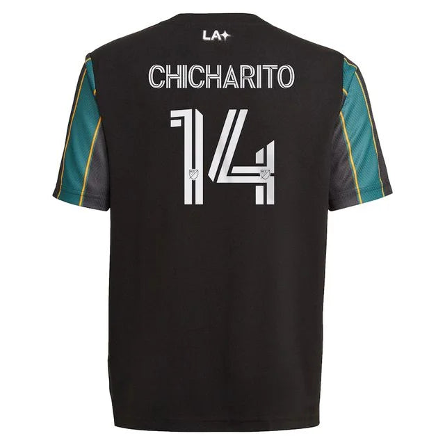 Maillot L.A Galaxy II 22/23 - AD Homme Fan Personnalisé CHICHARITO N° 14