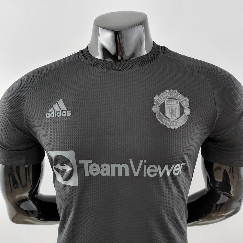 Camiseta Manchester United Black II 22/23 - Versión jugador AD hombre - Negro