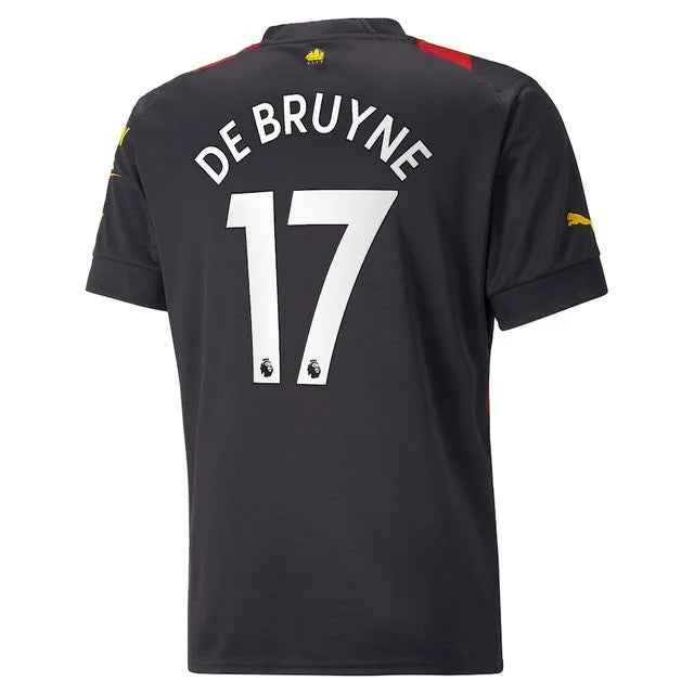 Camiseta Manchester City II 22/23 - PM Fan Hombre Personalizada por BRUYNE N° 17