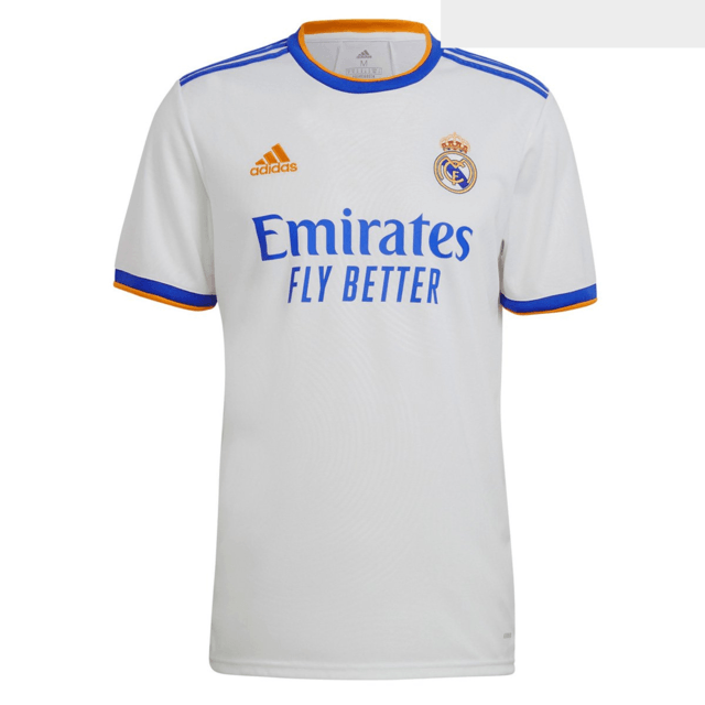 Real Madrid Home 21/22 Jersey - AD Men's Fan - White