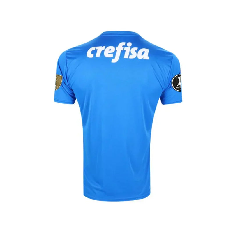 Camiseta De Portero Palmeiras I 22/23 Parches Libertadores 2022 - PM Fan Hombre - Azul