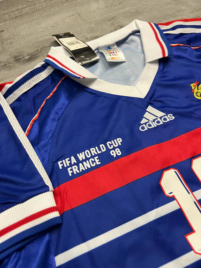 France Home Team Retro 1998/98 Jersey - AD Torcedor Masculina