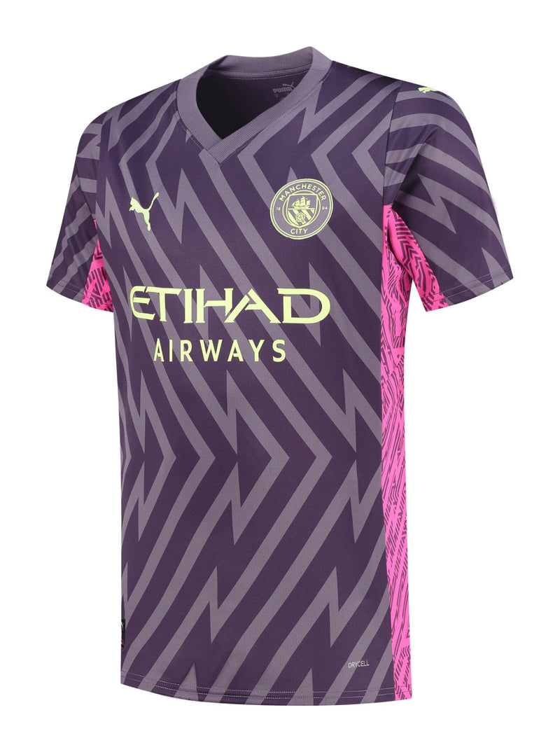 Manchester City Purple Goalkeeper Shirt 23/24 - PM Men's Fan