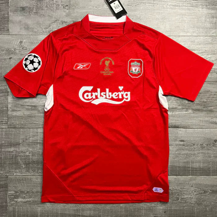 Liverpool Home Shirt Retro 2004/05 - Reebok Torcedor Masculina
