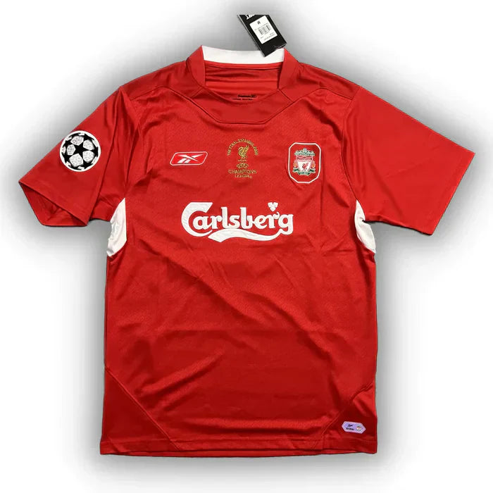 Camisola Liverpool Titular Retro 2004/05 - Reebok Torcedor Masculina