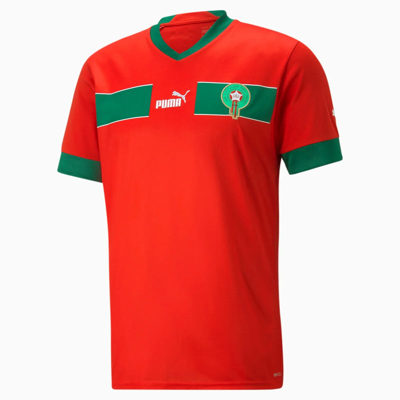 Camiseta Marruecos I Wc 2022 - PM Fan Masculino