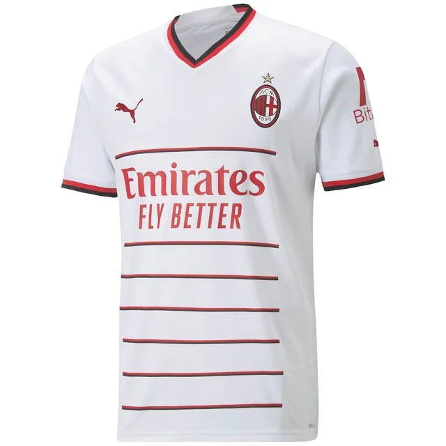 Milan II 22/23 Jersey - Men's PM Fan - White and Red