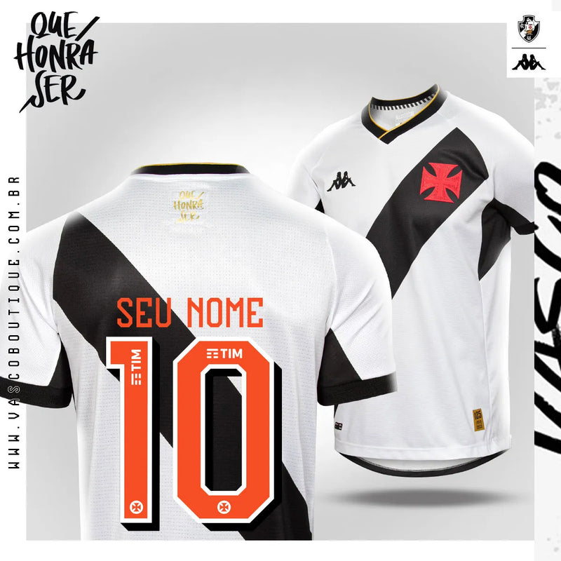 Camiseta Vasco da Gama II Reserva 23/24 - KP Fan Hombre - Blanco