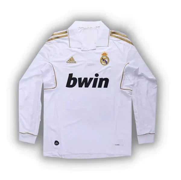 Real Madrid Home Shirt Long Sleeve Retro 2011/12