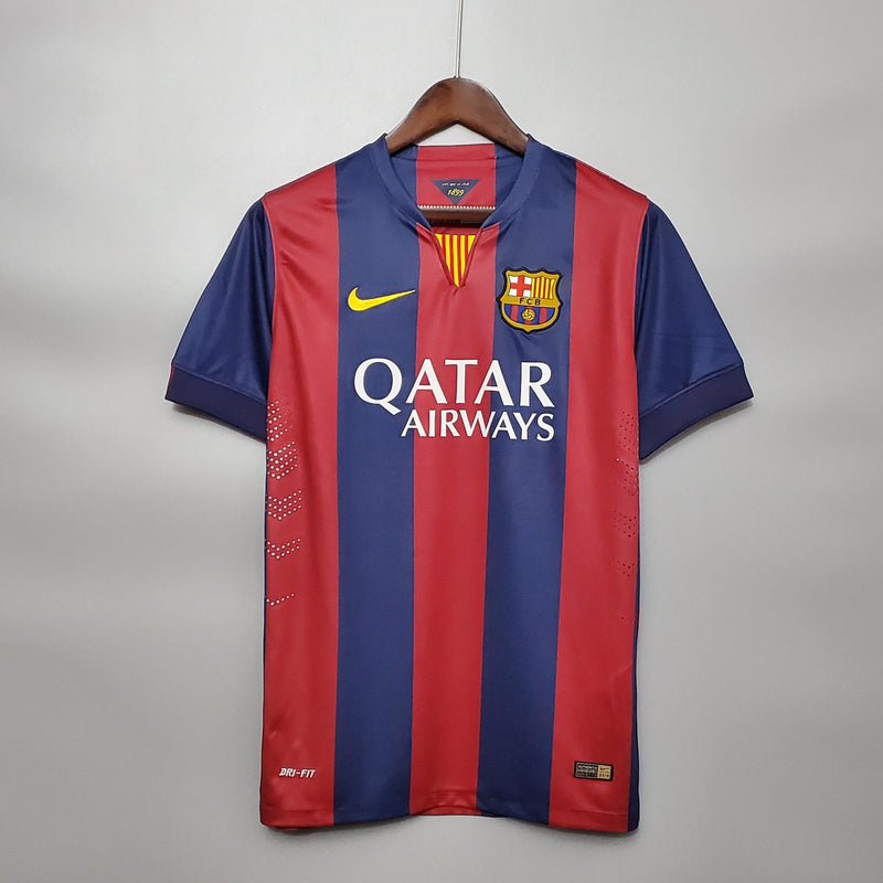 Camiseta Barcelona Retro 14/15 - NK Fan Hombre