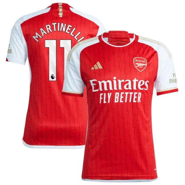 Arsenal I Home Shirt 23/24 - AD Men's Fan - Personalized MARTINELLI N° 11