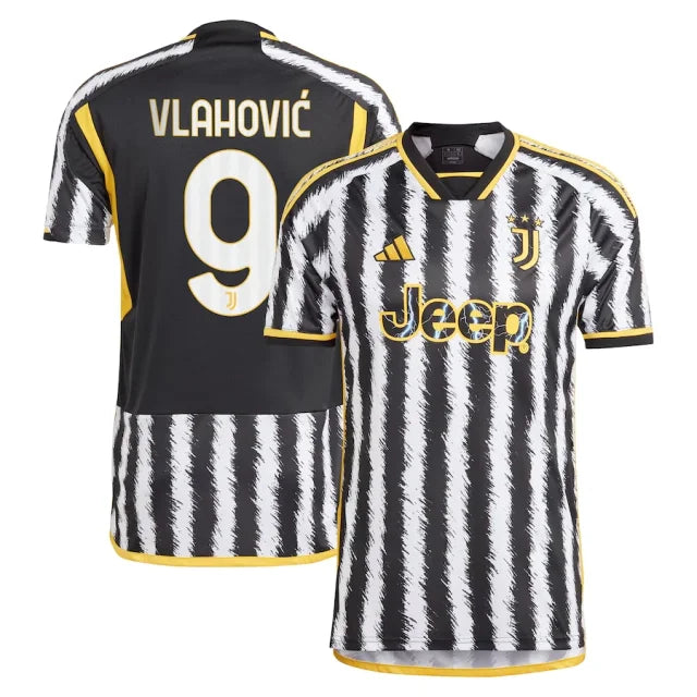 Juventus I 23/24 Jersey - AD Men's Fan Personalized VLAHOVIC N° 9