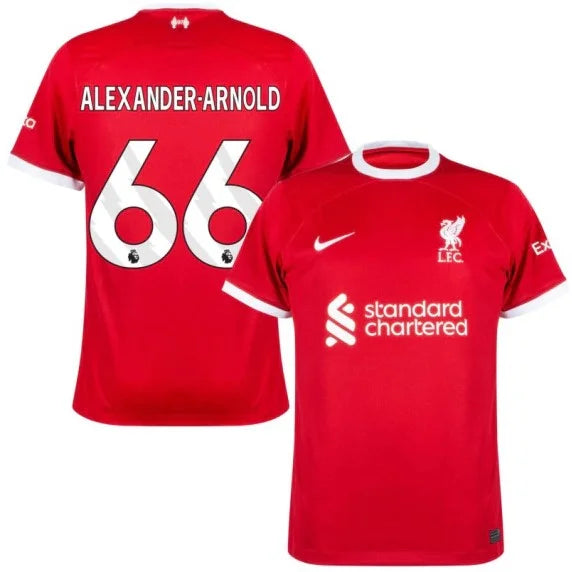 Liverpool Home 23/24 Home Shirt - NK Men's Fan - Personalized Alexander-Arnold N°66