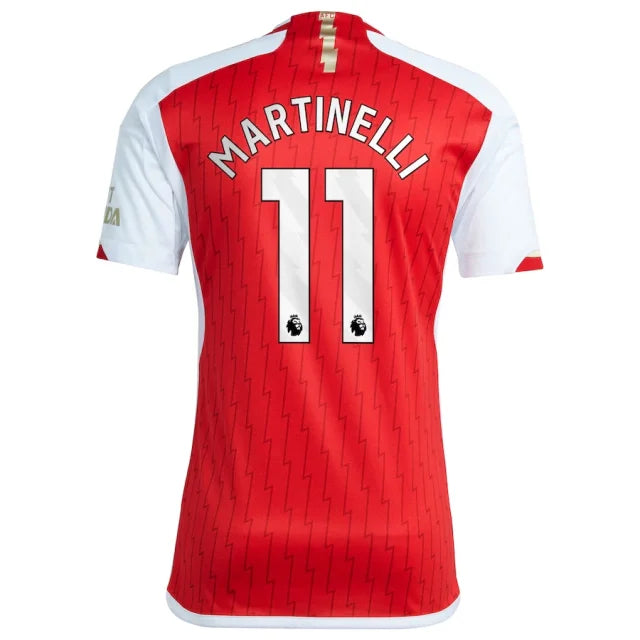 Camiseta Arsenal I Primera Equipación 23/24 - AD Fan Hombre - Personalizada MARTINELLI N° 11