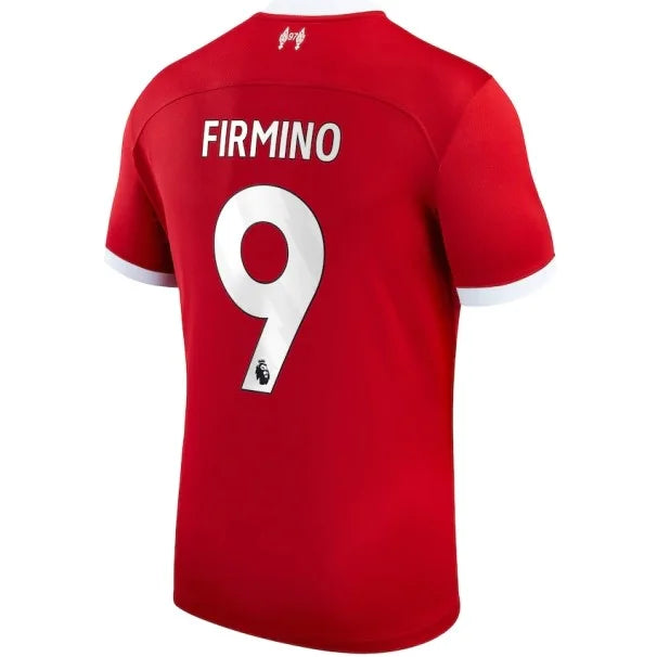 Camiseta Liverpool Primera Equipación 23/24 - NK Fan Hombre - Personalizada FIRMINO N° 9