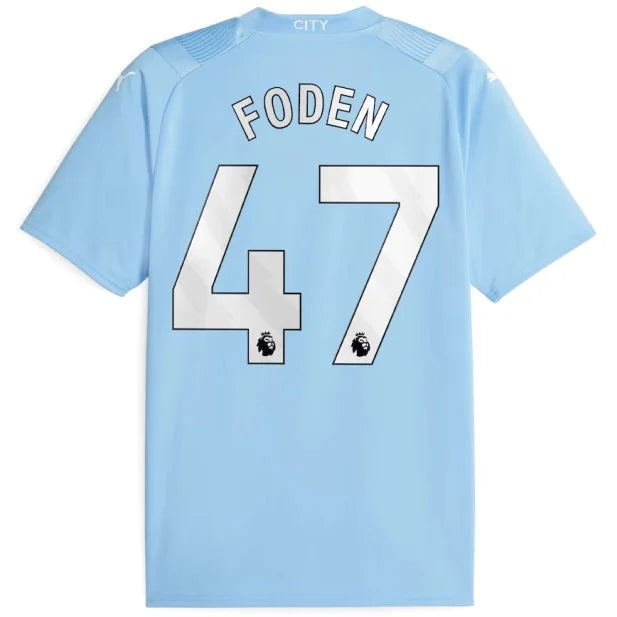 Manchester City Home Shirt 23/24 - PM Men's Fan Personalized FODEN N°47