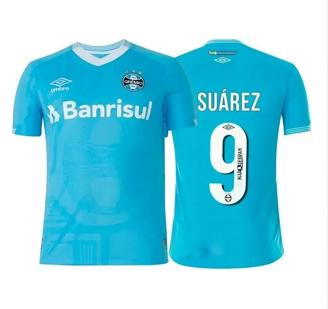 Gremio Celeste Third 22/23 Jersey - UM Fan Men's - Personalized Suárez number 9