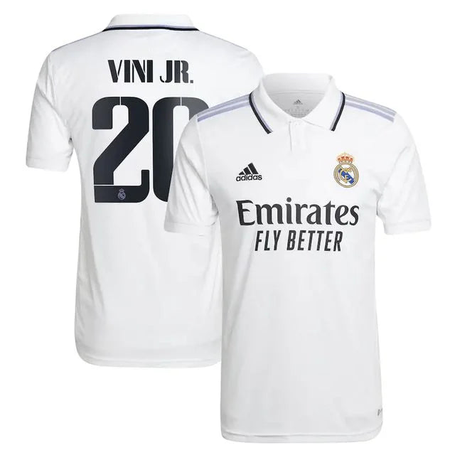 Real Madrid 22/23 Jersey - AD Men's Fan Personalized VINI JR. No.20