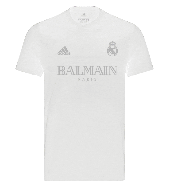 Real Madrid x Balmain White 2023 Jersey